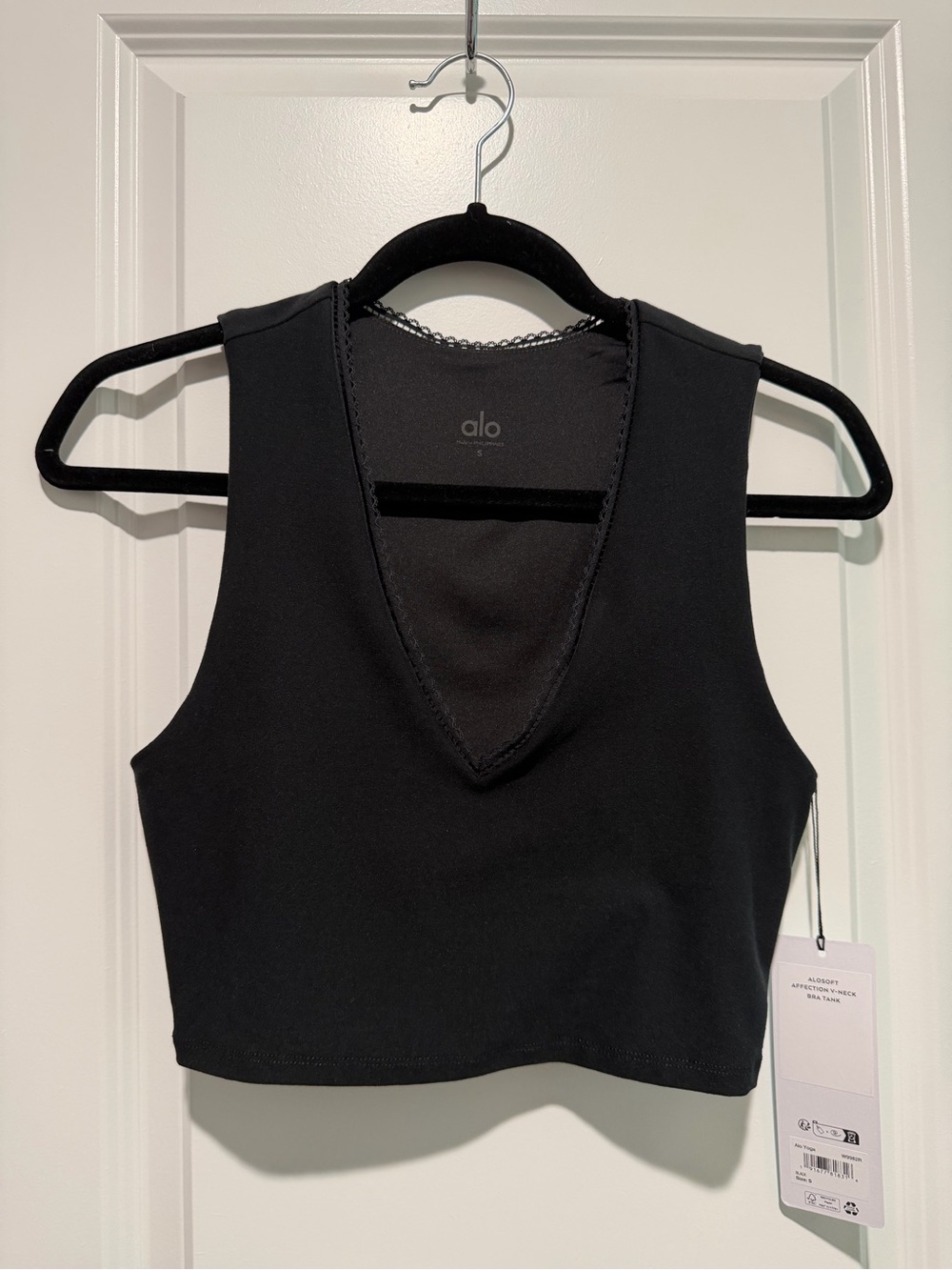 Alo Yoga Alosoft Affection V Neck Bra Tank